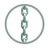 Zinc plated alloy steel chain for VITALI-INTL Lever Hoist KIT-III