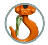 Cast safety latch for VITALI-INTL Lever Hoist KIT-III